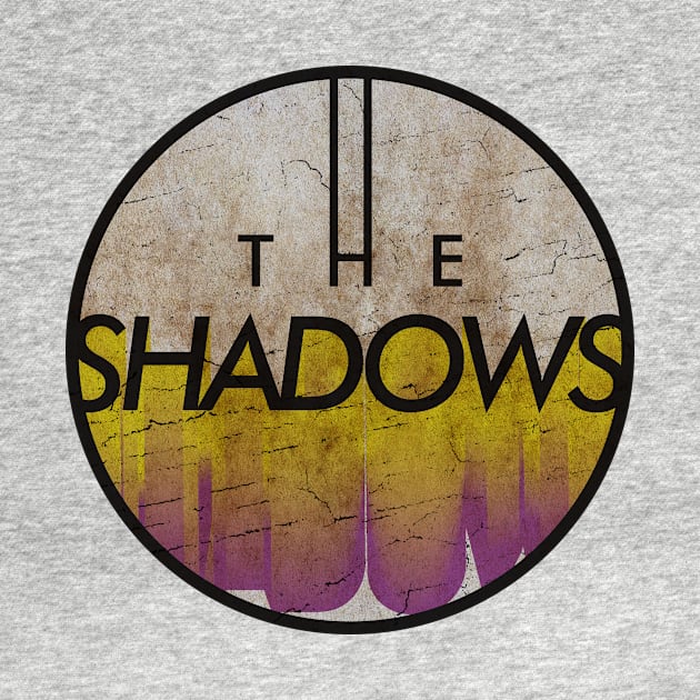 THE SHADOWS - VINTAGE YELLOW CIRCLE by GLOBALARTWORD